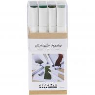 CC Drawing Pen Natural Colours 12 pcs - #594345