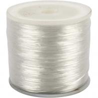 CC Elastic Cord, flat, thickness 1 mm, 100 m/ 1 roll - #590877