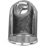 CC End Caps, silver-plated, Dia. 6 mm, 6 pc/ 1 pack - #591146