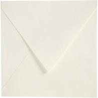 CC Envelopes, off-white, envelope size 16x16 cm, 120 g, 50 pc/ 1 pack - #591495