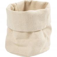 CC Fabric Baskets 14.5 x 9 cm 385g Light Natural 2-pack - #603210