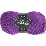 CC Fantasia Acrylic yarn 50gr Purple - #592323