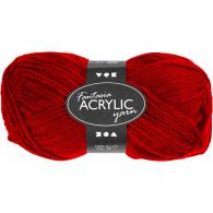 CC Fantasia Acrylic yarn 50gr Red - #592356