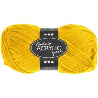 CC Fantasia Acrylic yarn 50gr Yellow - #592475