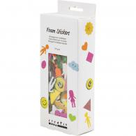 CC Foam Stickers Geometry, People, Weather, and Smileys Self-Adhesive 175 Pieces - #603246