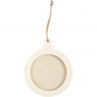 CC Frame, hanging decorations, D. 0,5 cm, Dia. 8 cm, 3 pc/ 1 pack - #590102