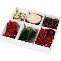CC Gift decoration, old-fashioned, 6 asstd./ 1 pack - #590399