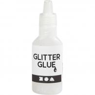 CC Glitter Glue, holographically white, 25 ml/ 1 bottle - #589791