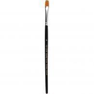 CC Gold Line Brushes, no. 8, L: 18,5 cm, flat, 12 pc/ 1 pack - #593017