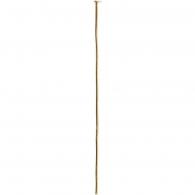 CC Head Pins, gold-plated, L: 50 mm, 30 pc/ 1 pack - #591185