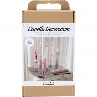 CC Hobby Set Candles Decorating Decorated Spit Candles - #593647