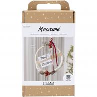CC Hobby set Macramé Christmas wreath - #593621