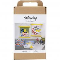 CC Hobbyset Acrylic Paint Painting According to Figures - #594425