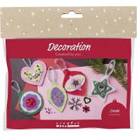 CC Hobbyset Ironing Beads Christmas House Various Colors - #594616
