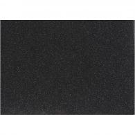 CC Iron on foil, black, A5, 148x210 mm, glitter, 1 sheet - #592580