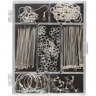 CC Jewellery Starter Kit, silver-plated, 1 set - #591223