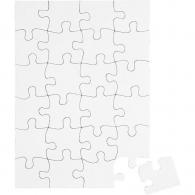 CC Jigsaw Puzzle, white, 24 puzzle pieces, size 15x21 cm, 16 pc/ 1 pack - #589441