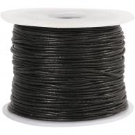 CC Leather Cord 50m Black - #594669