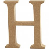 CC Letter, H, H: 8 cm, thickness 1,5 cm, 1 pc - #590502