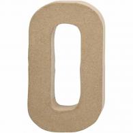 CC Letter, O, H: 20,4 cm, W: 11,5 cm, thickness 2,5 cm, 1 pc - #589843