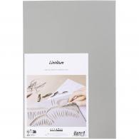 CC Linoleum plate 20x30 cm light gray 2 sheets - #593729