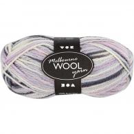 CC Melbourne Yarn, pastel lilac, L: 92 m, 50 g/ 1 ball - #592617