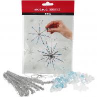 CC Mini Craft Kit, snowflakes, 1 pack - #590925