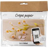 CC Mini Craft Kit Crepe Paper, Cherry branch, Crêpe ratio: 180%, 105 g, 1 pack - #590432