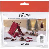 CC Mini Craft Kit Elf Door, Going Camping, 1 pack - #593271
