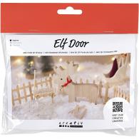 CC Mini Craft Kit Elf Door, Reindeer, 1 pack - #593270