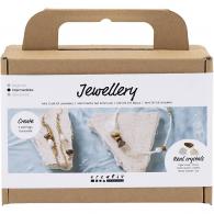 CC Mini Craft Kit Jewellery, Crystal Necklace and Earrings, 1 pack - #593516