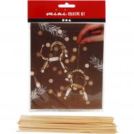CC Mini Creative Kit Yule Goat Straw 7 cm 2 pieces - #591501