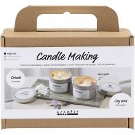 CC Mini Hobby Set Candle Pour Soy Candles with Crystals - #593643