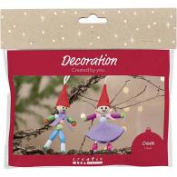 CC Mini Hobbyset Decoration, Christmas gnomes - #594617