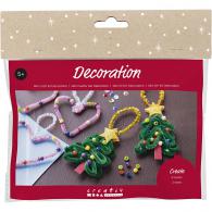 CC Mini Hobbyset Decoration Hearts and Christmas trees - #593612