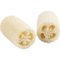 CC Natural Loofah Sponge 10 x 5.5 x 8 cm Light Natural 2-pack - #602979