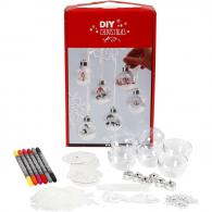 CC Ornaments with decoration, 1 pack - #591510