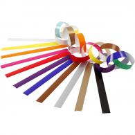 CC Paper Chains, assorted colours, L: 16 cm, W: 15 mm, 400 pc/ 1 pack - #589074