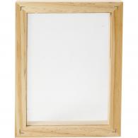 CC Paper making frame mould, size 23x17x2cm cm, A5, 20 mesh, 1 pc - #591426