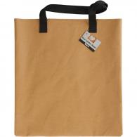 CC Shopping bag, light brown, size 35x38 cm, 1 pc - #589554