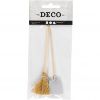 CC Shovel and broom, L: 11 cm, 1 pack - #591789