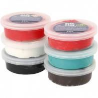 CC Silk Clay®, christmas colours, 6x14 g/ 1 pack - #595468