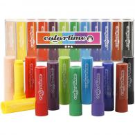 CC Soft Color Stick, assorted colours, L: 8 cm, 12 pc/ 1 pack - #595124