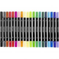 CC Textile Markers 20 pieces Standard colours - #594546