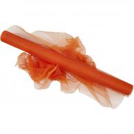 CC Tulle, orange, W: 50 cm, 5 m/ 1 roll - #592418