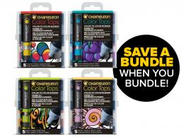 Chameleon 5-Color Tops 4 x 5 pieces - #16741