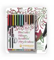 Chameleon Fineliner 12-pen designer colors set - #176373