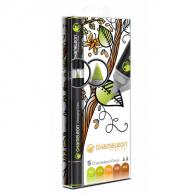 Chameleon Marker 5-Pen Set Earth - #81119