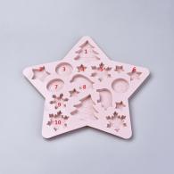 Christmas Theme food grade silicone molds, fondant mold forms for the do-cake decoration, chocolate, candy, soap, UV resin &amp;amp; - #217327