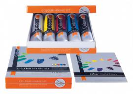 Cobra Water Oil Paint Set Mixing Set Primary 5x20ml - #597240